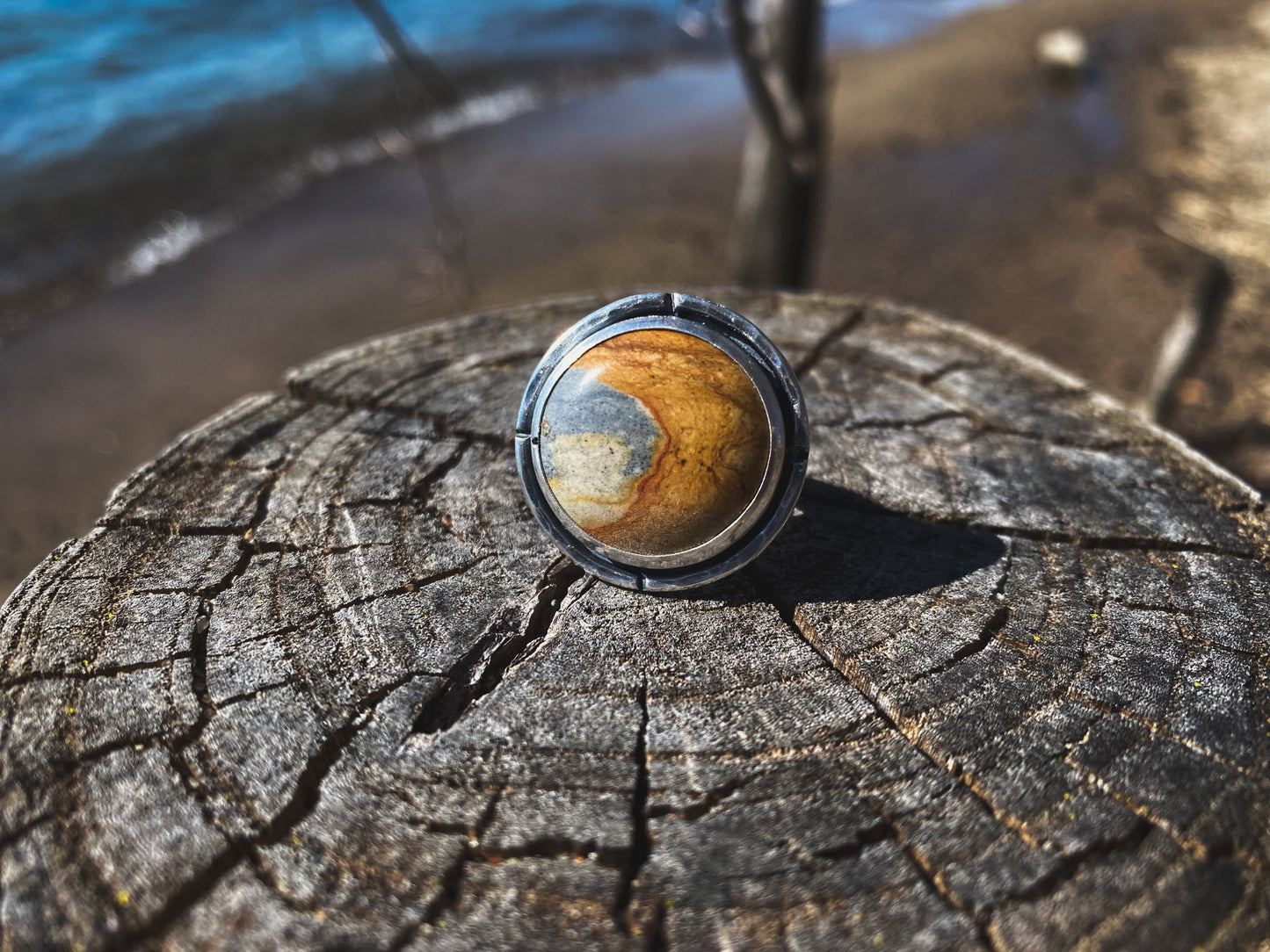 Compass Ring Size 7.75