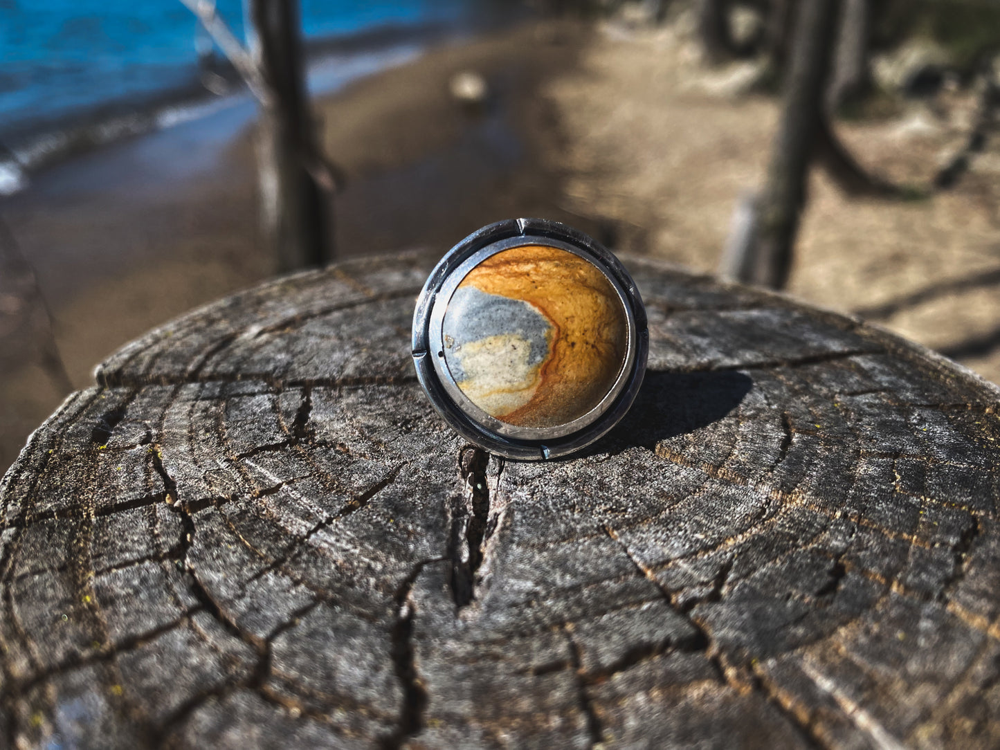 Compass Ring Size 7.75