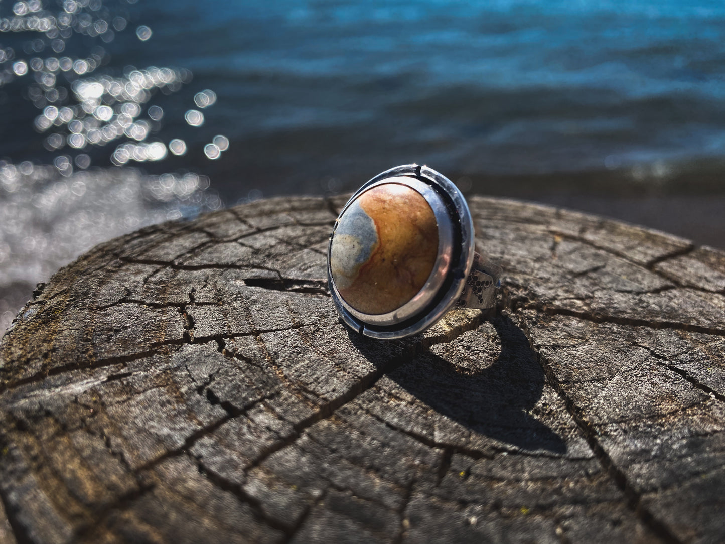 Compass Ring Size 7.75