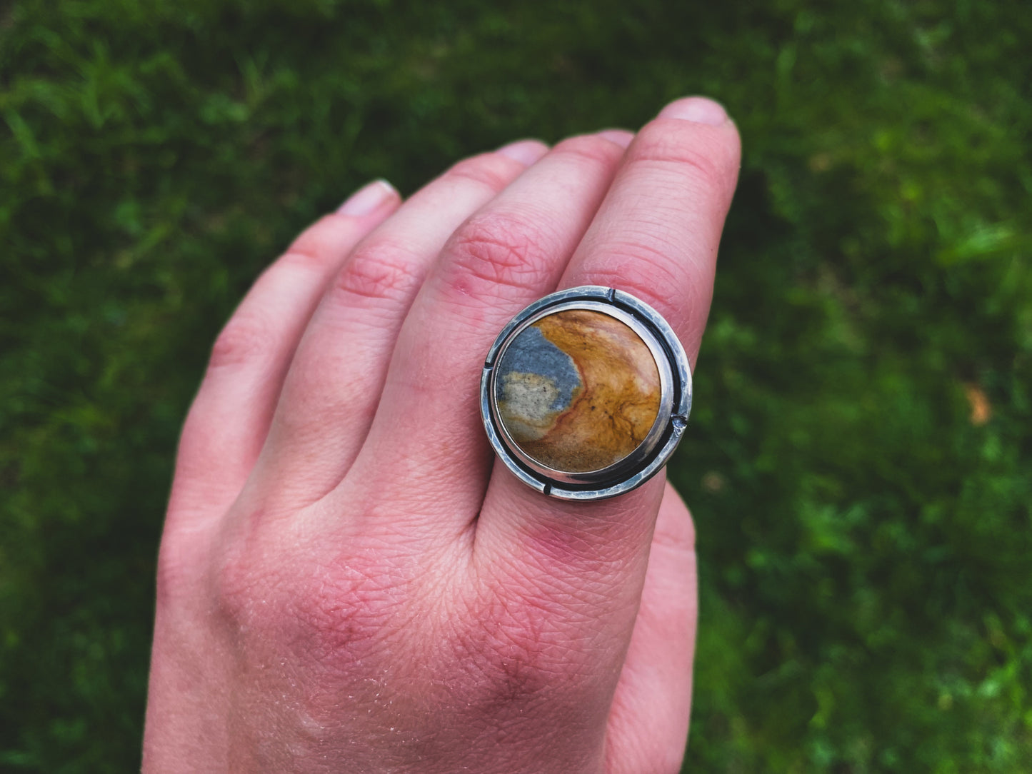 Compass Ring Size 7.75