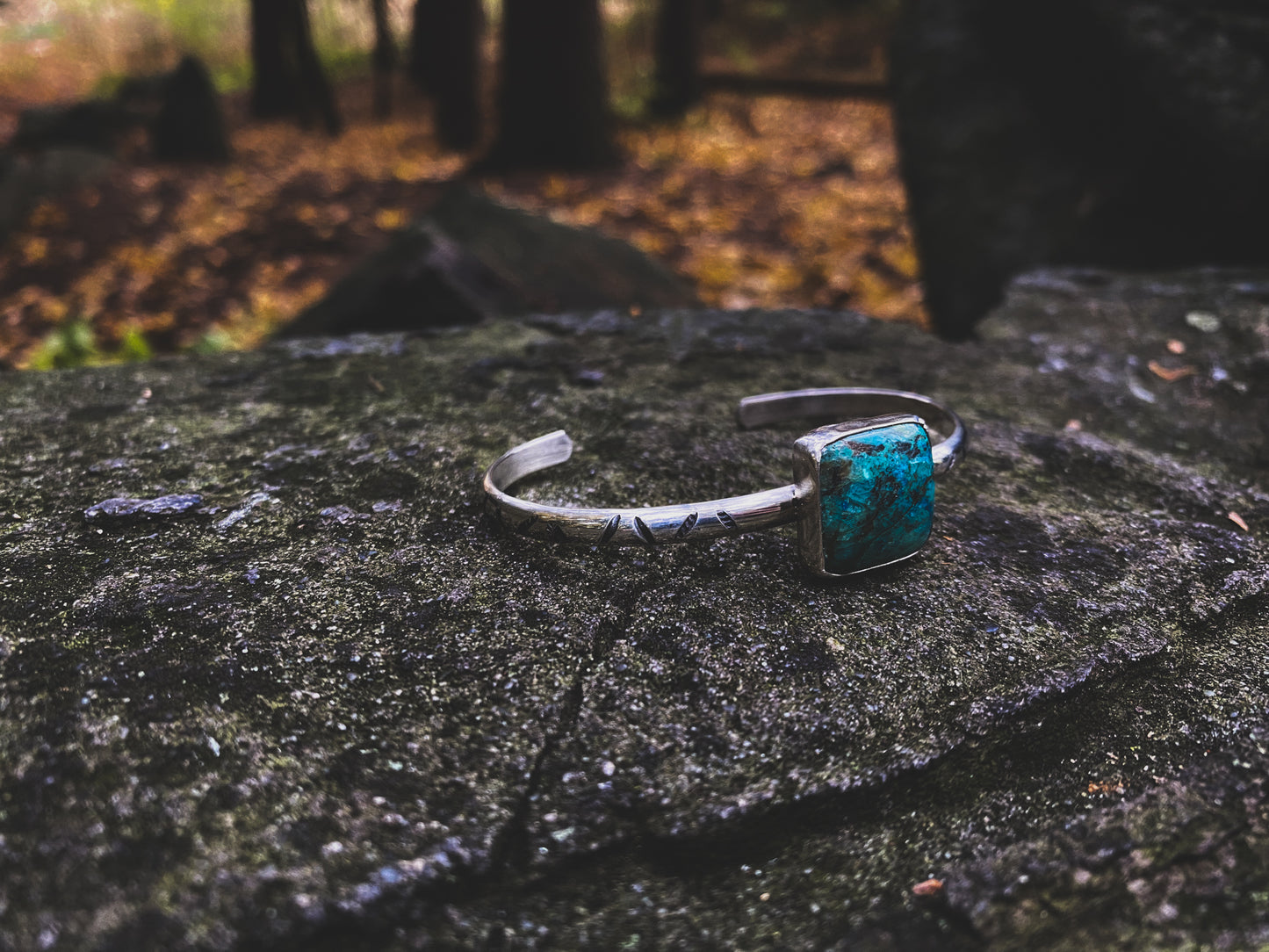 Chrysocolla Cuff