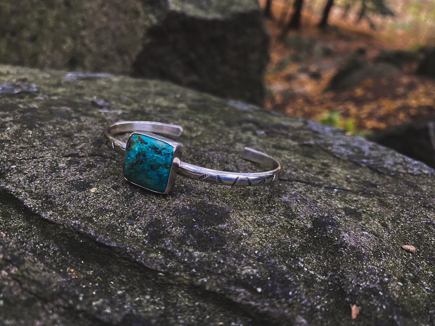 Chrysocolla Cuff