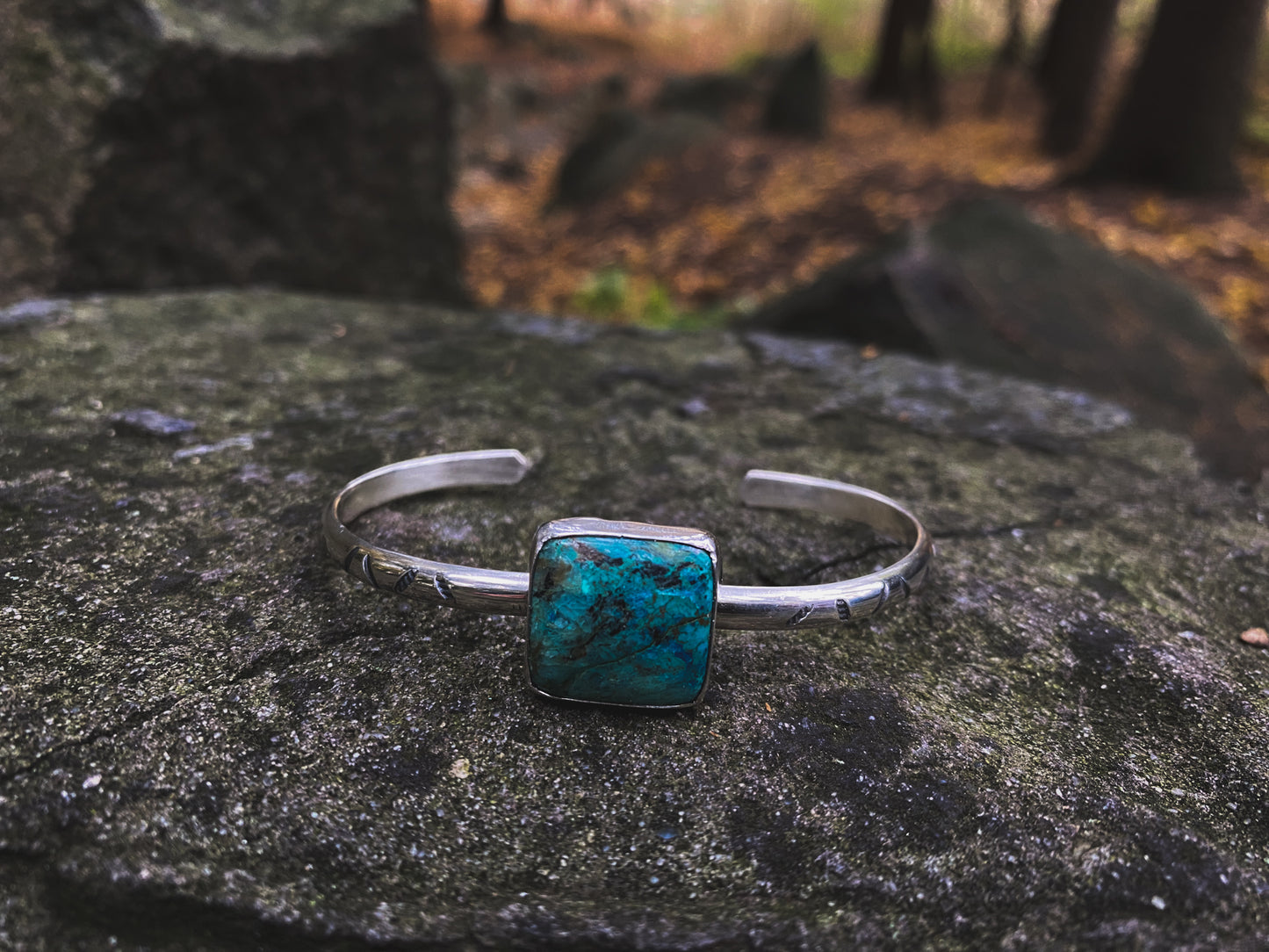 Chrysocolla Cuff