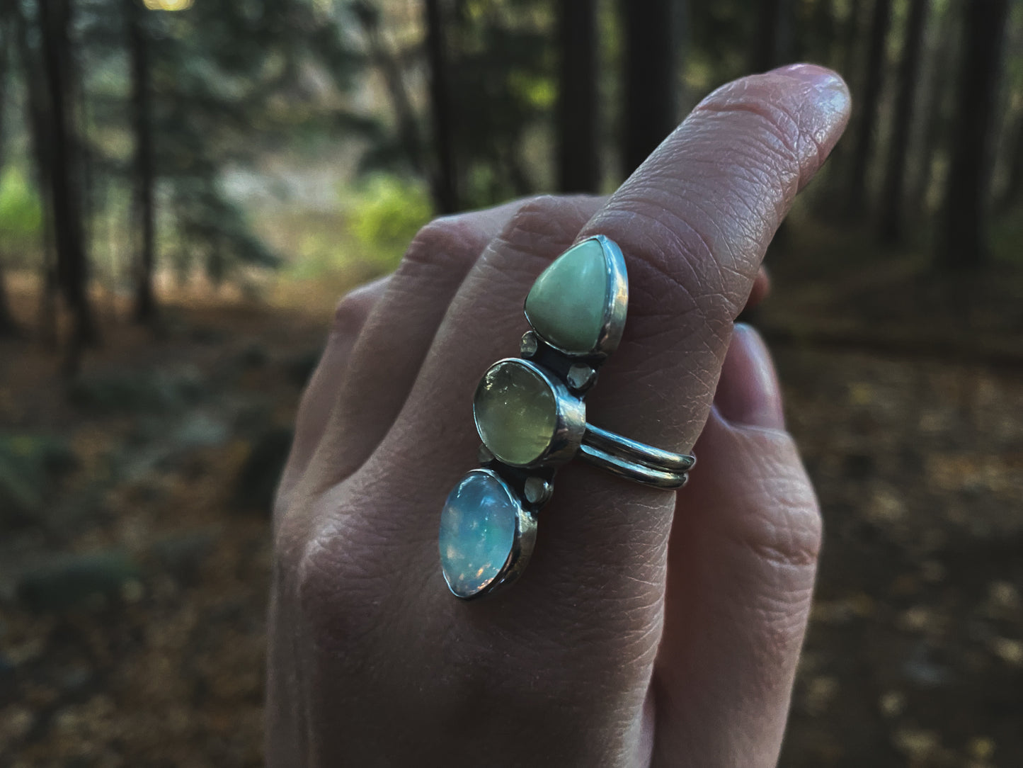 Triple Goddess Ring Size 8.5
