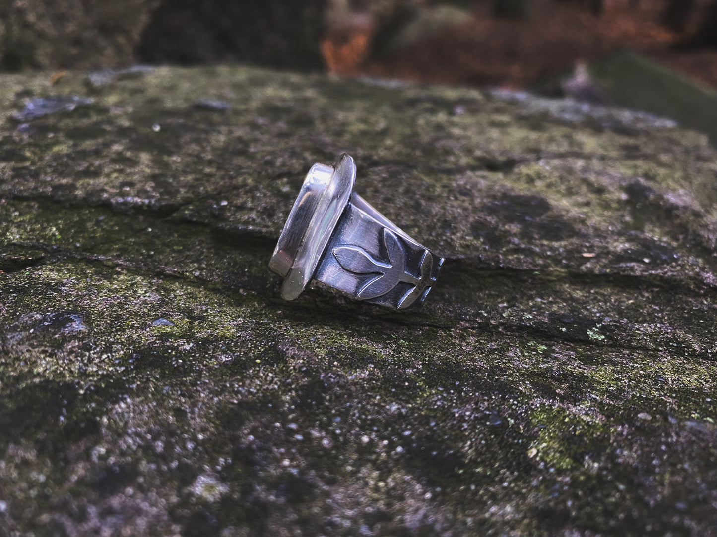 Walnut Wrap Ring Size 10.25