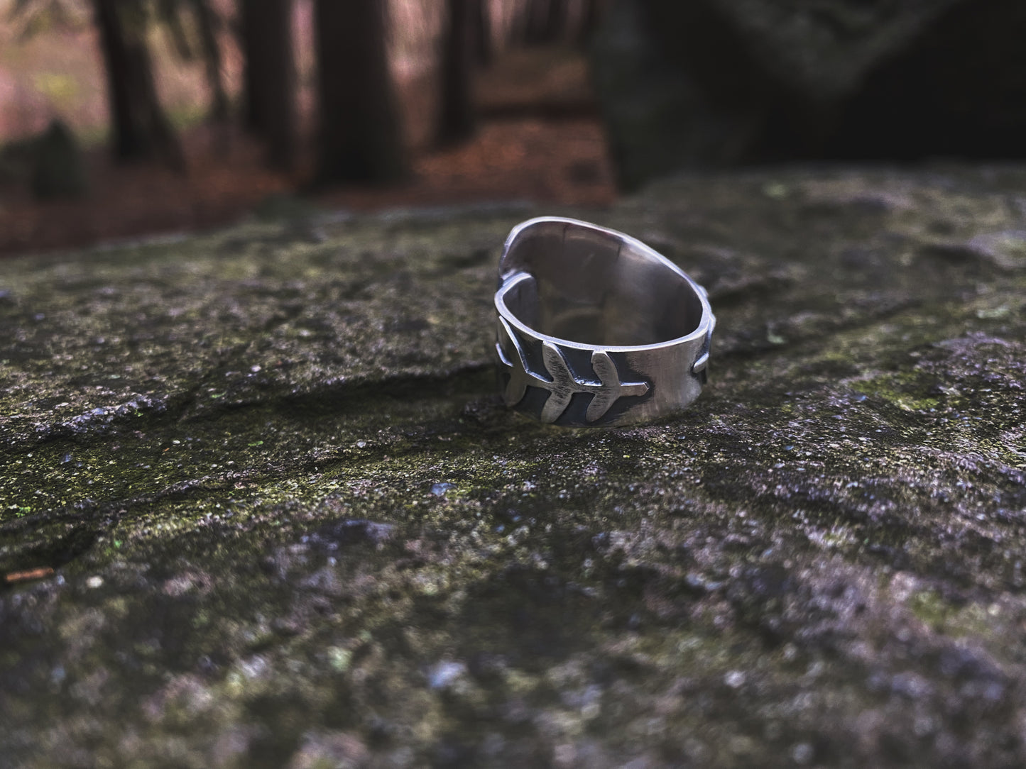 Walnut Wrap Ring Size 10.25