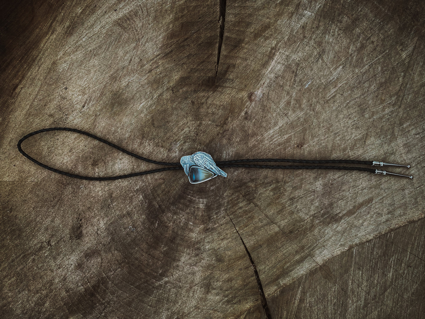 Raven Bolo Tie