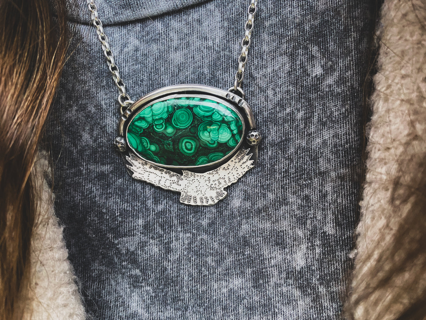 Red-tailed Hawk Pendant