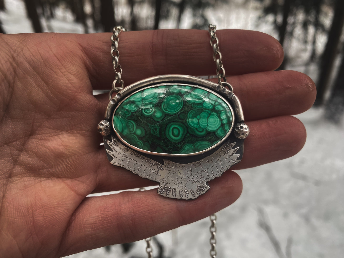 Red-tailed Hawk Pendant